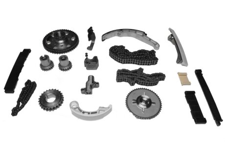 Комплект привідного ланцюга NISSAN ALMERA II (N16) 2.2 DCI 2003/09 - 2006/09 -ua JAKOPARTS J1191020