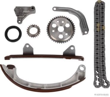 Комплект привідного ланцюга DAIHATSU COPEN (L880_, L881_), EXTOL АВТОБУС (S22_, S23_), MATERIA (M4_), -ua JAKOPARTS J1196001