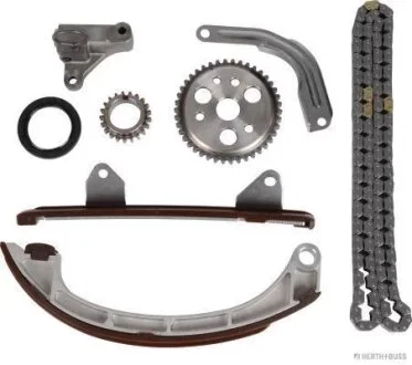 Комплект приводной цепи DAIHATSU COPEN (L880_, L881_), EXTOL АВТОБУС (S22_, S23_), MATERIA (M4_), JAKOPARTS J1196001