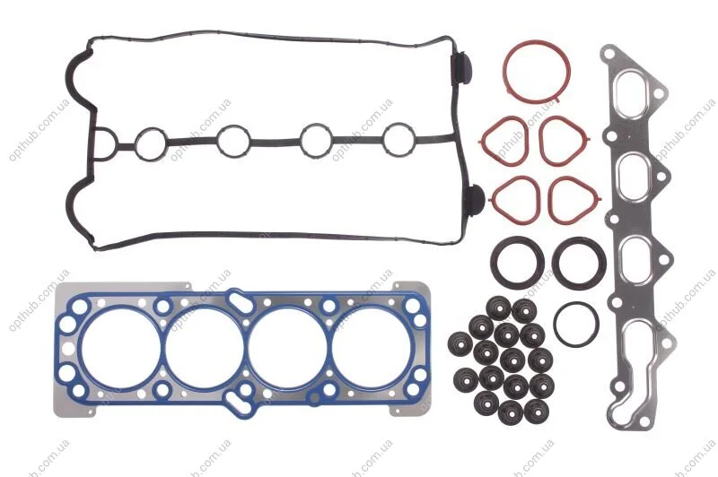 Комплект прокладок з різних матеріалів HEAD SET CHEVROLET AVEO/KALOS/LACETTI/NUBIRA 1.4 05- -ua JAKOPARTS J1240923 (фото 1)