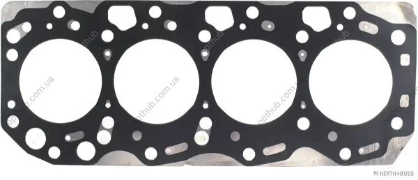 Прокладка головки блока металева Г/Б TOYOTA AVENSIS/COROLLA/PREVIA/RAV 4 II 2.0 D-4D 99- JAKOPARTS J1252147 (фото 1)