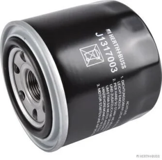 Фильтр масляный HYUNDAI ACCENT I (X-3) 1.3, 1.3 I 12V, 1.5 I 12V, 1.5 I 16V, ACCENT II (LC) 1.3, 1.5, JAKOPARTS J1317003