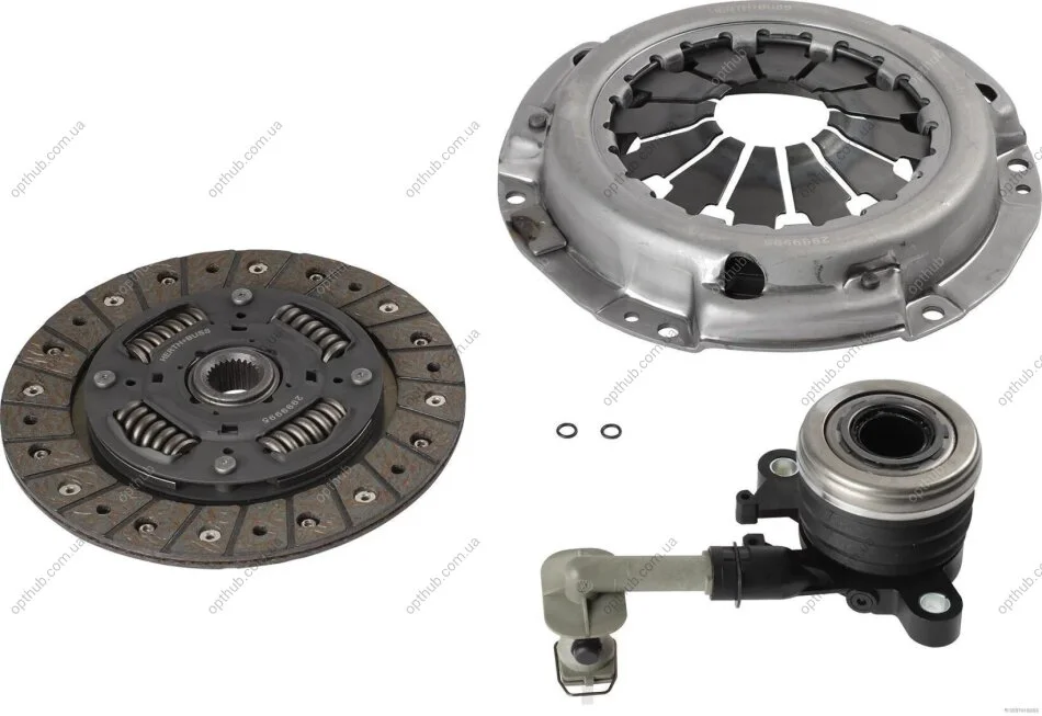 Комплект зчеплення NISSAN MICRA III (K12) 1.2 16V 2003/01 - 2010/06 JAKOPARTS J2001144 (фото 1)