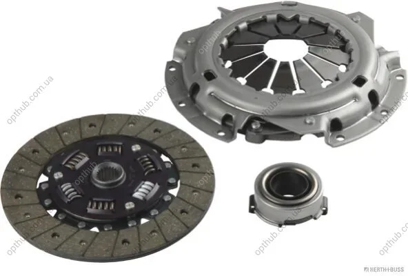 Комплект зчеплення MAZDA 323 F VI (BJ), 323 S VI (BJ), 626 IV HATCHBACK (GE), 626 IV (GE), 626 V HATC -ua JAKOPARTS J2003104 (фото 1)