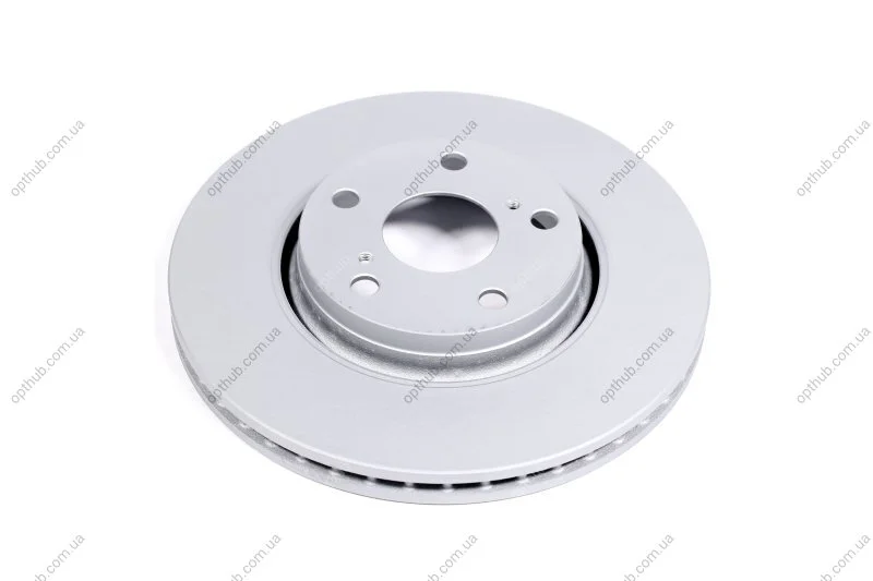 Диск гальмівний передній TOYOTA AURIS 07-, AVENSIS 09- (вир-во Jakoparts) JAKOPARTS J3302176 (фото 1)