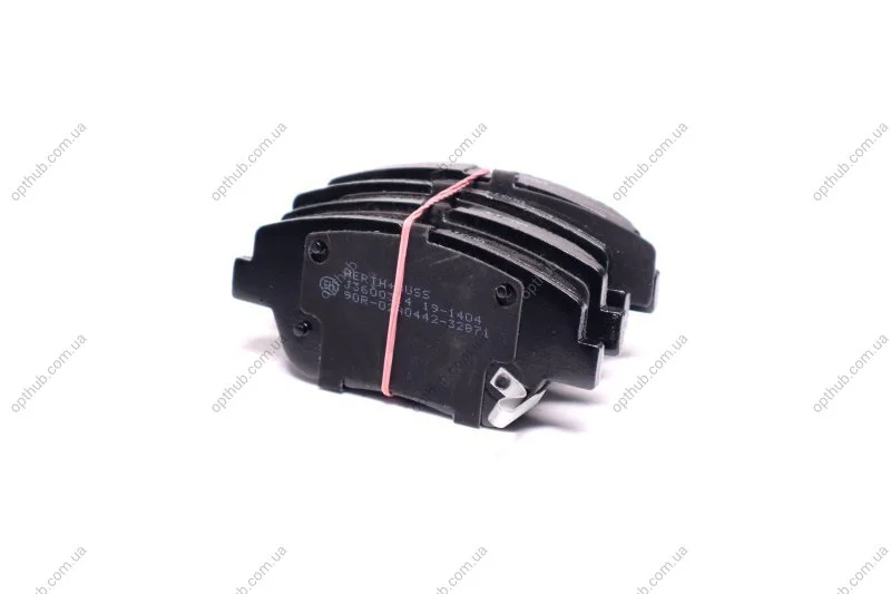 Колодки гальмівні передні дискові HYUNDAI, KIA (вир-во Jakoparts) JAKOPARTS J3600314 (фото 1)