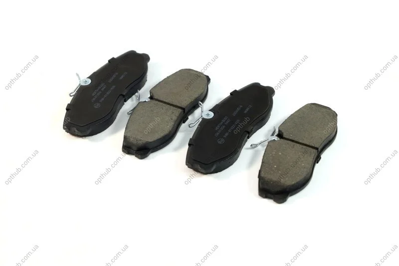 Колодки гальмівні дискові передні NISSAN TERRANO (вир-во Jakoparts) JAKOPARTS J3601056 (фото 1)