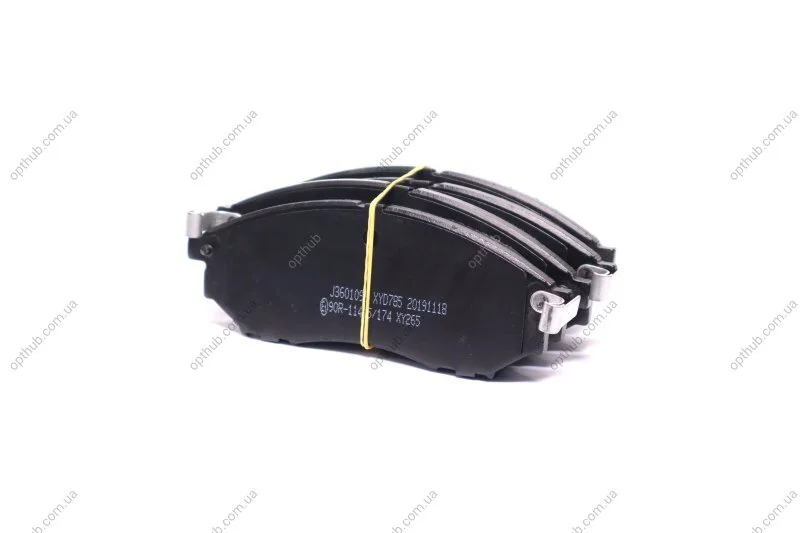 Колодки гальмівні Nissan QASHQAI (J10, JJ10) 07; PATHFINDER 05-; NAVARA 05-; MURANO 05- (вир-во Jako JAKOPARTS J3601093 (фото 1)