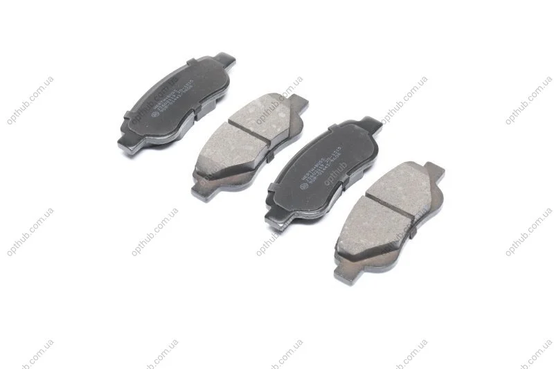 Колодки гальмівні передні LEXUS, TOYOTA (вир-во Jakoparts) JAKOPARTS J3602119 (фото 1)
