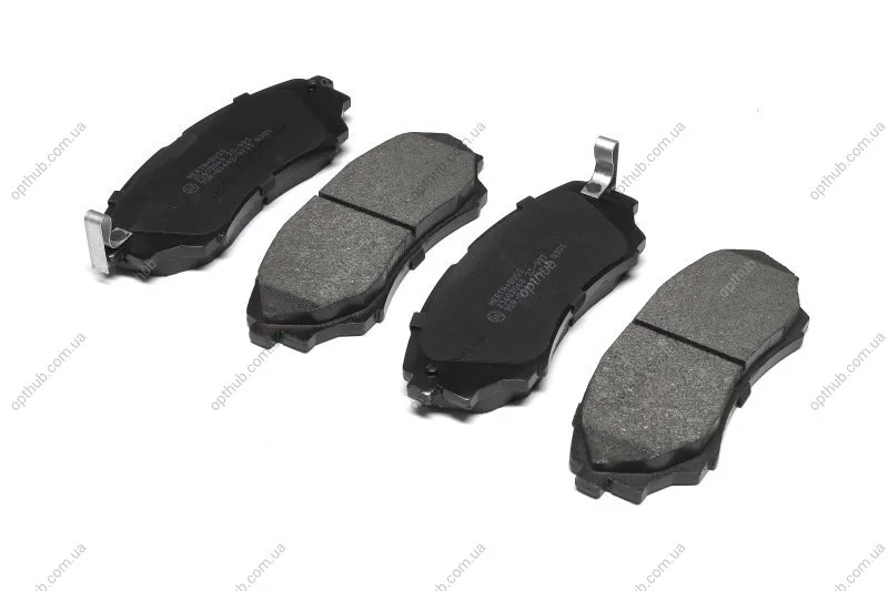 Колодки гальмівні дискові передні Ford RANGER -12, Mazda BT-50 Пикап -15 (вир-во Jakoparts) JAKOPARTS J3603068 (фото 1)