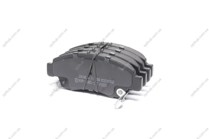 Колодки гальмівні передні дискові HONDA CIVIC, JAZZ, LOGO 02- (вир-во Jakoparts) JAKOPARTS J3604034 (фото 1)