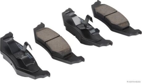 Колодки гальмівні дискові (комплект 4 шт.).)) JAKOPARTS J3610801