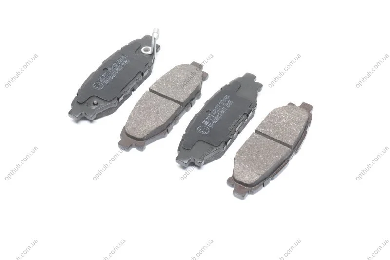 Колодки гальмівні Subaru FORESTER (SH) 08; OUTBACK 03-; XV 12-(вир-во Jakoparts) JAKOPARTS J3617003 (фото 1)