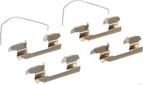 Монтажний к-кт гальмівних колодок JAKOPARTS J3661049