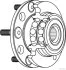 Маточина колеса в зборі MAZDA 323 C V (BA) - 1.3 16V (1994/08) -ua JAKOPARTS J4713023 (фото 2)
