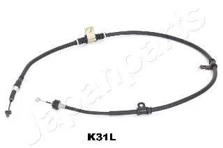 Трос стояночного тормоза левый JAPANPARTS BCK31L