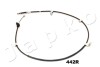 Трос гальма стоянки правий Honda Civic VII, VIII 1.3, 1.8 (05-) JAPKO 131442R (фото 2)
