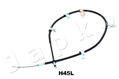 Трос гальма стоянки лівий Hyundai SantaFe I (01-) JAPKO 131H45L