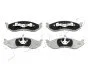 Колодки гальмівні передні Jeep Cherokee, Grand Cherokee, Wrangler I, II/KIA Carnival I, II (-08) JAPKO 50057 (фото 1)