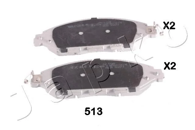 Тормозные колодки передние Nissan Pathfinder (R52) (13-)/Infinity QX60 2.5 (14-) JAPKO 50513 (фото 1)