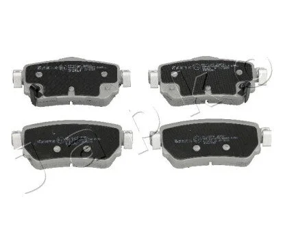 Колодки гальмівні зад. дискові Nissan Qashqai II /Renault Kadjar 1.2-1.6D (13-) JAPKO 51107