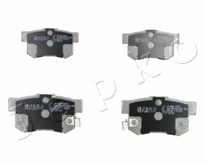 Колодки гальмівні дискові задн Honda Accord VII, VIII (03-), Civic VII, VIII, IX (00-)/Suzuki SX4 (06-) JAPKO 51405