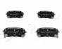 Колодки гальмівні задні дискові Hyundai H-1 2.5CRDI (08-)/Kia Sorento III (15-), Carnival II (01-,06-) JAPKO 51K07 (фото 1)