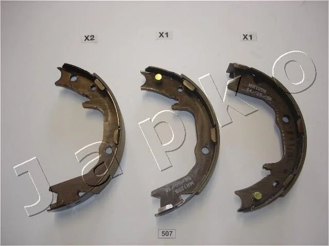 Колодки гальмівні стоянкового гальма Mitsubishi Outlander, Pajero, Lancer (99-13) JAPKO 55507 (фото 1)