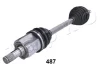 Вал приводной левый Honda Accord VII (03-) 2.0i, 2.4i JAPKO 62487 (фото 3)