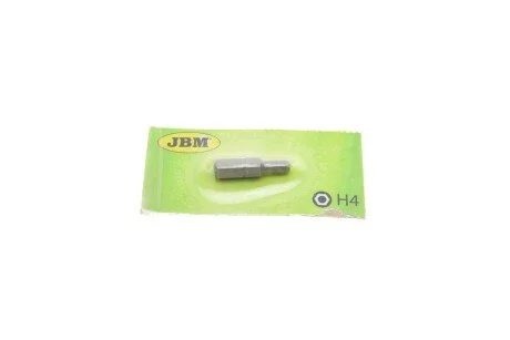 Бита шестигранна M6 ALLEN TAMPERPROOF H4 (opt-om) JBM 10282