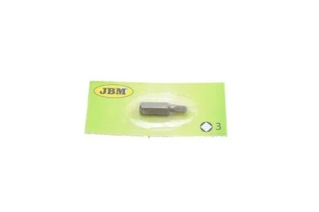 Бита гвинтова плоска M6 ALLEN SQUARE 3 (opt-om) JBM 10307