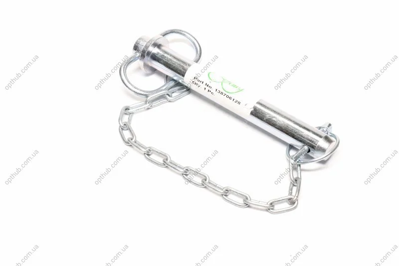 Штифт з ланцюжком-штифтом 22x165x8,5 (ТМ) (упак. 2шт, ціна за 1шт) JUBANA 138706128 (фото 1)