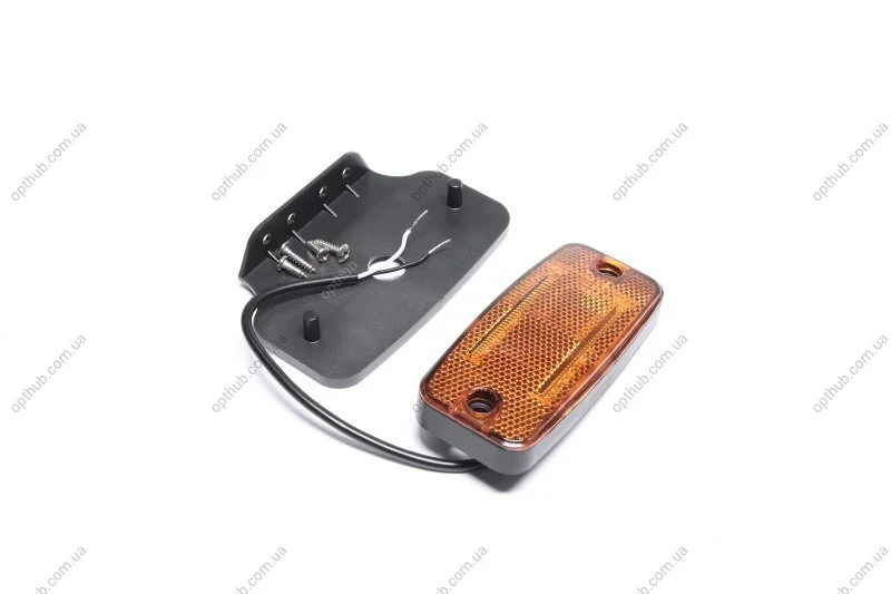Фара LED боковая (отражатель) оранжевый, 12/24V, 110*50*20mm (LITLEDA,) JUBANA 453707010 (фото 1)