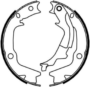 Колодки барабанні Jurid 362639J