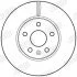 Диск тормозной CHEVROLET, OPEL (комп. 2шт.) (выр-во) Jurid 562642JC (фото 2)