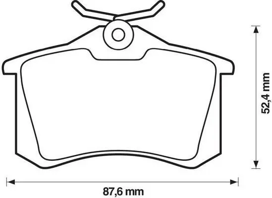 JURID - Гальмівні колодки до дисків Jurid 573032J (фото 1)