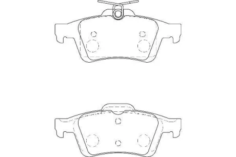 JURID - Гальмівні колодки до дисків Jurid 573186D