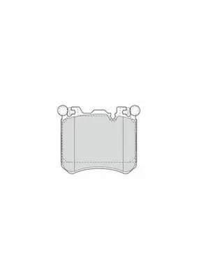 JURID - Гальмівні колодки до дисків Jurid 573351J (фото 1)