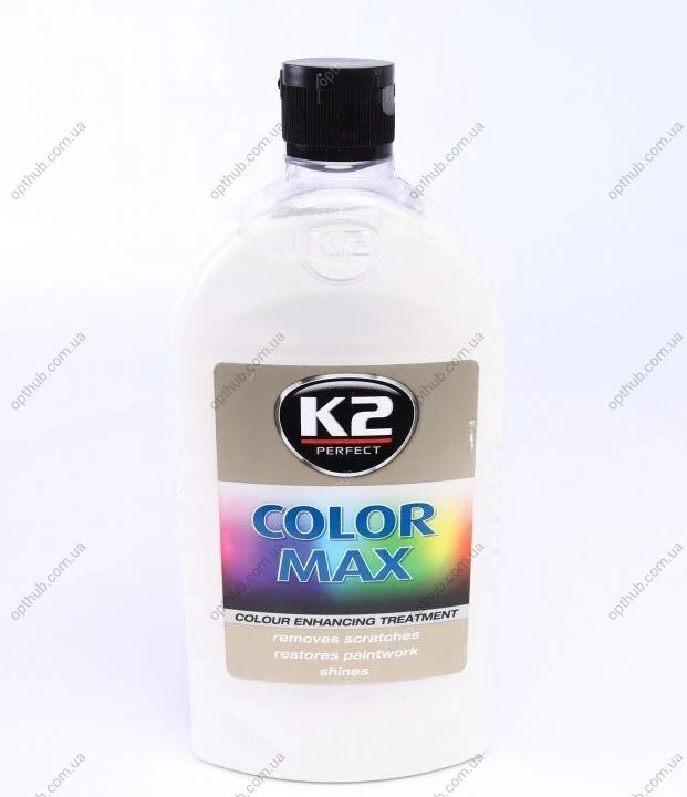 Виск автомобильний Color MAX (500 мл) Билий (opt-om) K2 K025BI (фото 1)