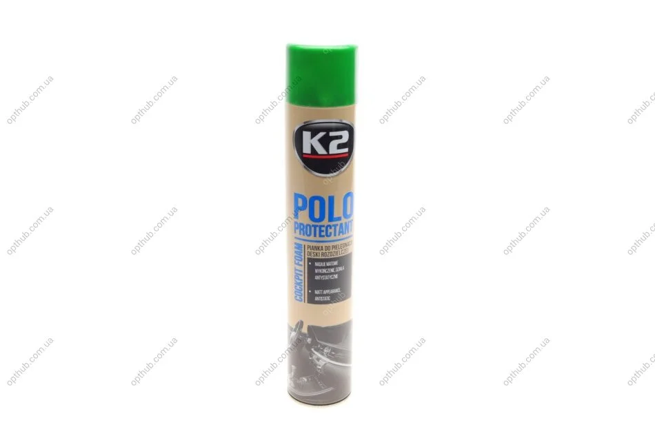 Засиб для чистки пластика (приборной панели) Polo Protectant Green Tea (750ml) (opt-om) K2 K418ZH (фото 1)