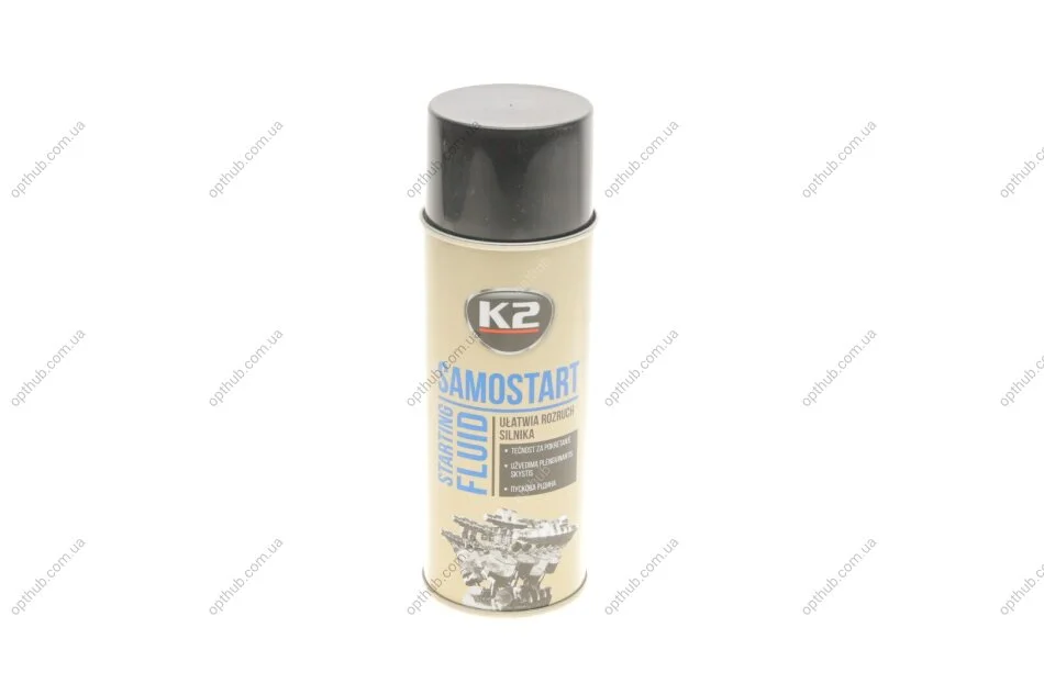 Средство для облегчения запуска двигателя / TURBO SAMOSTART 400ML AERO K2 T440 (фото 1)