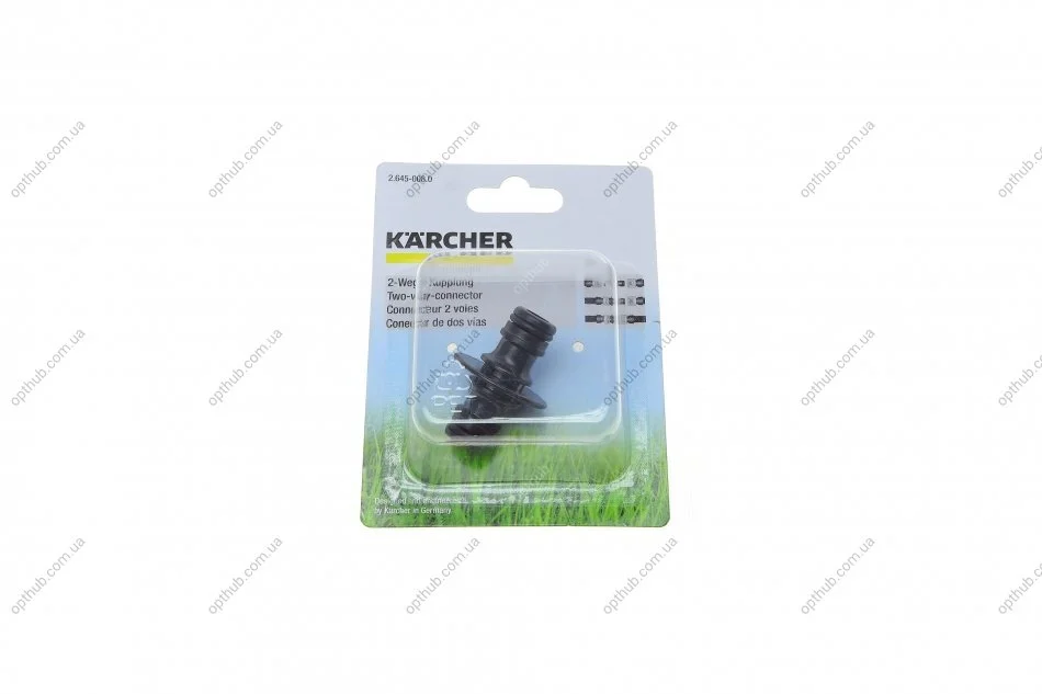 Конектор двохсторонній для шлангів 1/2"" (opt-om) KAERCHER 2.645-008.0 (фото 1)