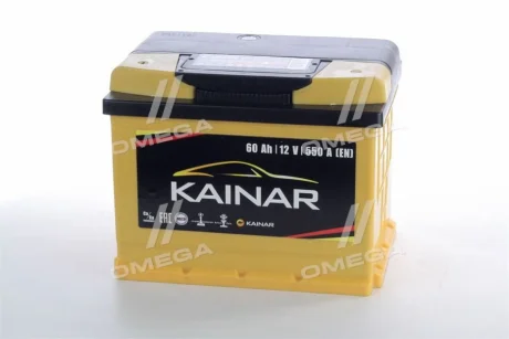 Аккумулятор 60Ah-12v Standart+ (242х175х190),L,EN550 KAINAR 060 261 1 120 ЖЧ