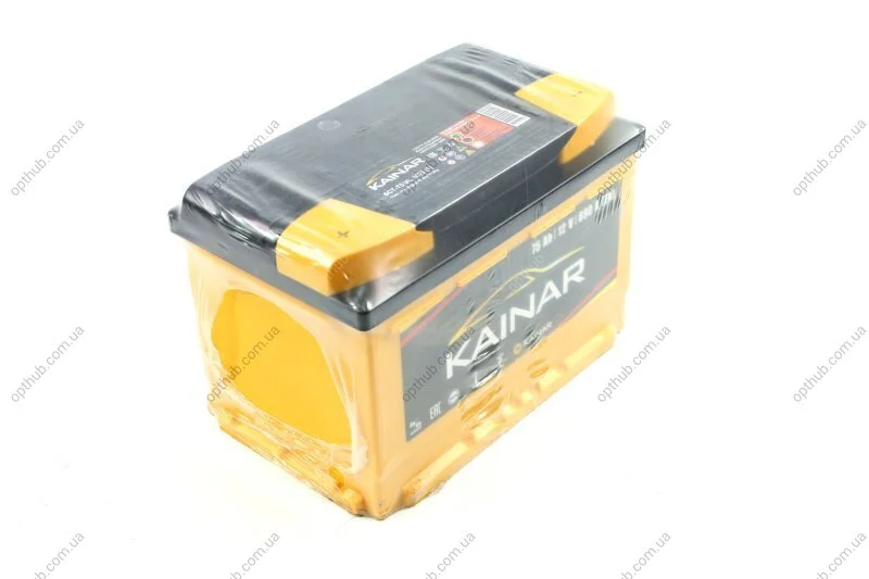 Акумулятор 75Ah-12v Standart+ (278x175x190),L,EN690 KAINAR 075 261 1 120 ЖЧ (фото 1)