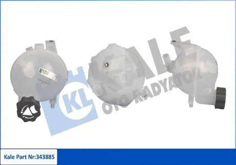 Бачок розширювальний Citroen C4 I - Peugeot 307, 307 Cc, 307 Sw Expansion Tank KALE OTO RADYATOR Kale 343885