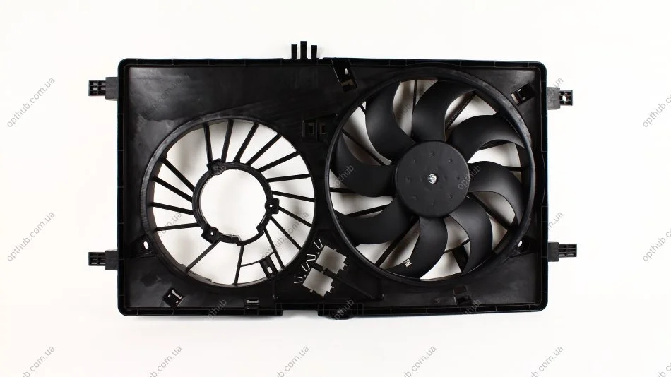 Вентилятор охолодження радіатора з кожухом Renault Master Iii - Opel Movano Fan & Motor & Shroud KALE OTO RADYATOR Kale 348510 (фото 1)