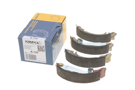 Колодки гальмівні (задні) VW Golf/Passat -97/Polo -01 (барабанні) (180x31) UA63 KAMPOL K-120
