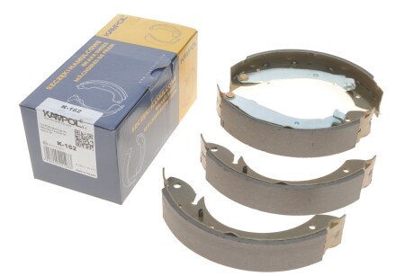 Колодки гальмівні (задні) Citroen Berlingo/Peugeot Partner 96- (барабанні) (228.6x41.5) UA63 KAMPOL K-162