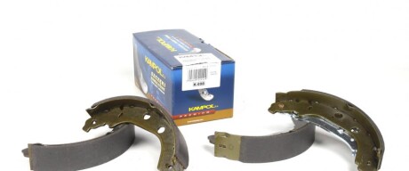 Колодки гальмівні (задні) Peugeot 406 95-04 (барабанні) (228.6x40) UA63 KAMPOL K-698