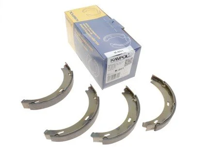 Колодки ручника MB C-class (W202/203) 93-07/A-class (W168/169) 97-12 (164x20) UA63 KAMPOL K-801